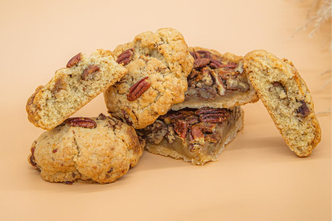 Chunky Bulky Pecan Pie Cookie