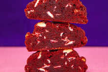 Load image into Gallery viewer, Chunky Bulky Red Velvet White Chocolate Cookie 
